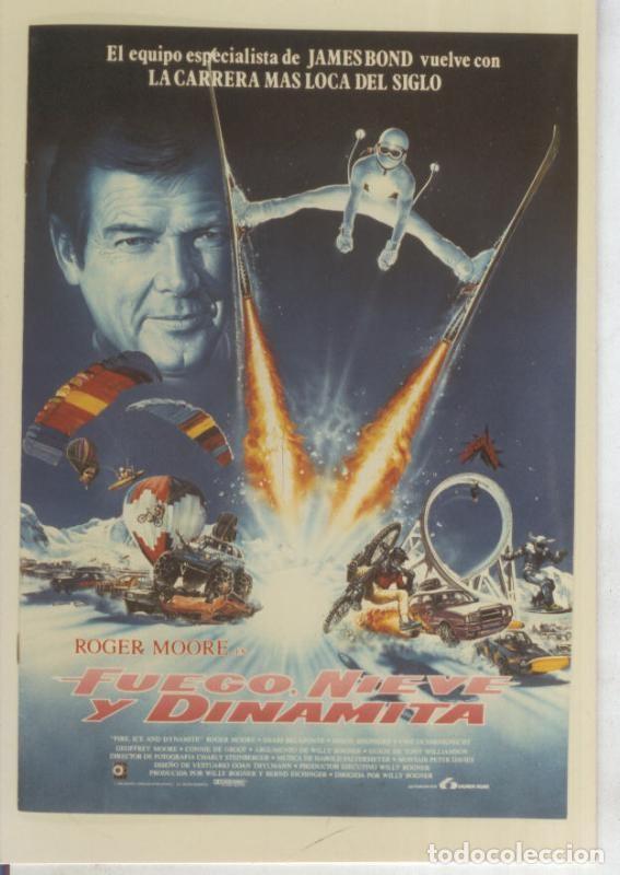 Postkarten: Foto cine 296: Fuego, nieve y dinamita (Roger Moore) - Varios