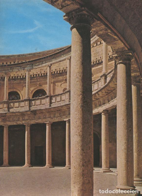 Postales: Palacio de Carlos V en la Alhambra de Granada - Varios