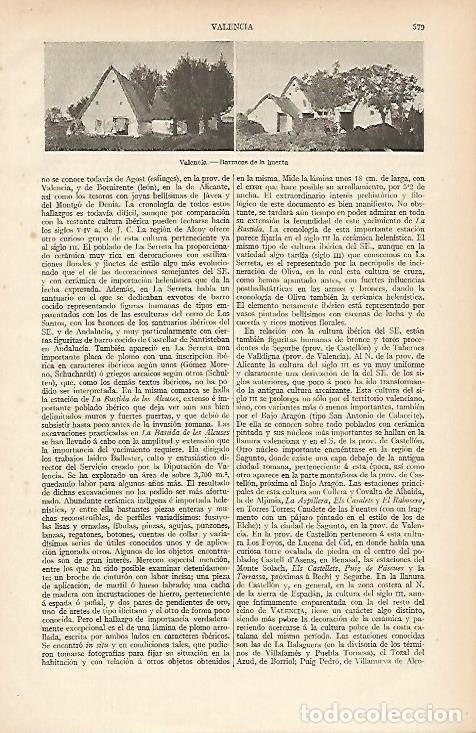 Postkarten: LAMINA ESPASA 4713: Barracas de Valencia - Varios Autores