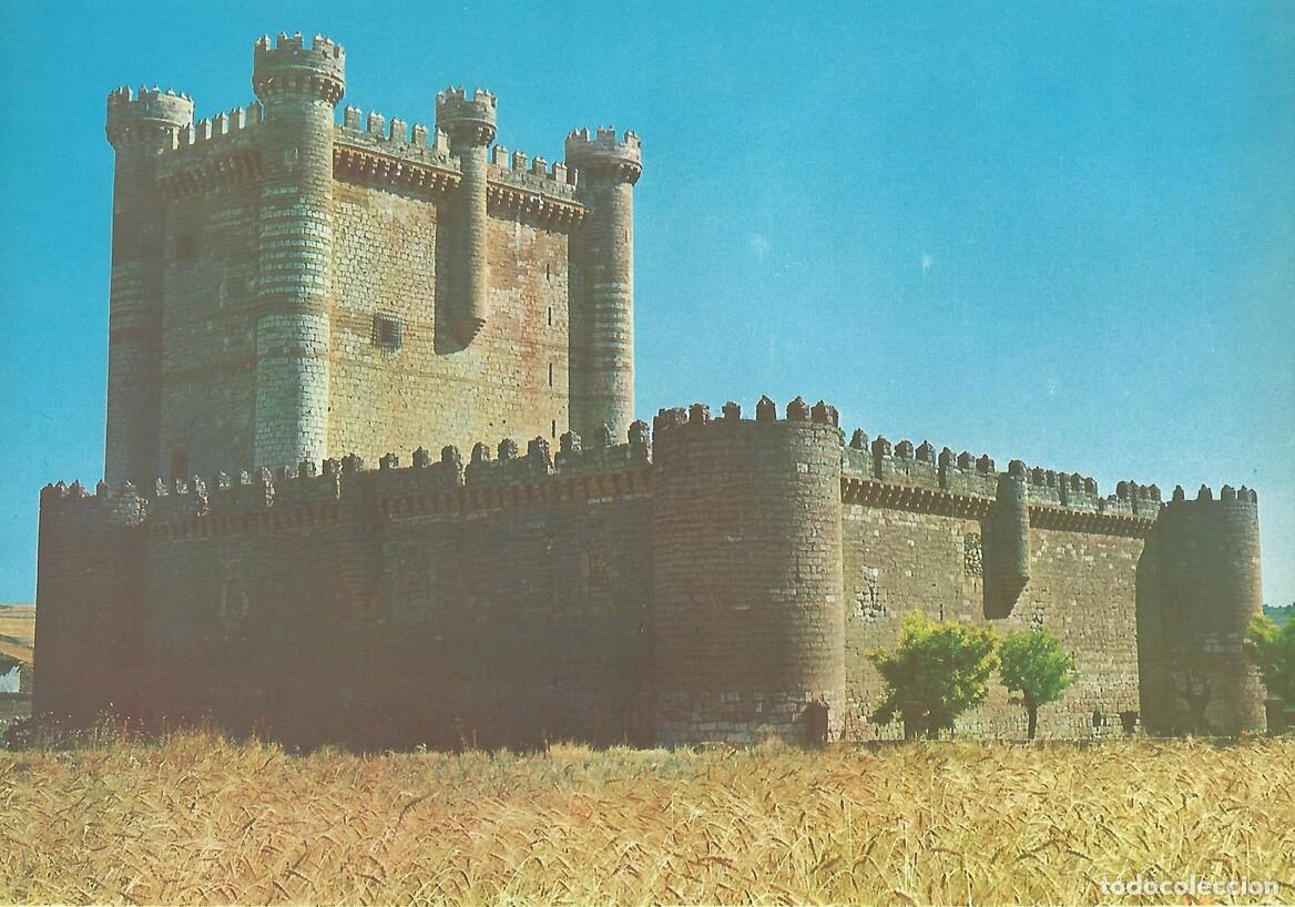 Postales: Lamina 0111: Castillo de Fuensalda&ntilde;a (Valladolid) - VVAA