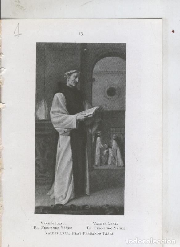 Postkarten: Museo de pinturas de Sevilla: lamina 01: Fray Fernando Ya&ntilde;ez de Valdes Leal - Varios