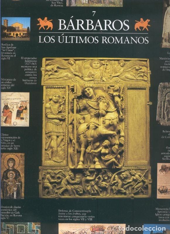 Cartoline: Escenarios de la historia numero 07: Barbaros, los ultimos romanos - varios