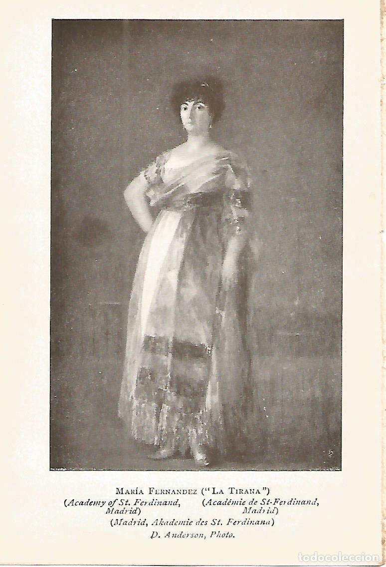 Postkarten: Lamina 690: GOYA. Maria Fernandez La Tirana - Varios