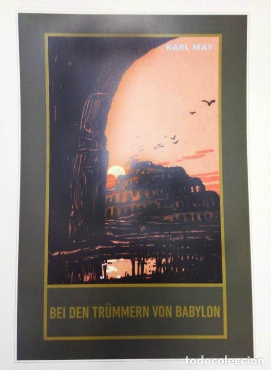 Cartes Postales: Lamina Karl May numero 03: formato 42 x 56 cm , para enmarcar - karl May