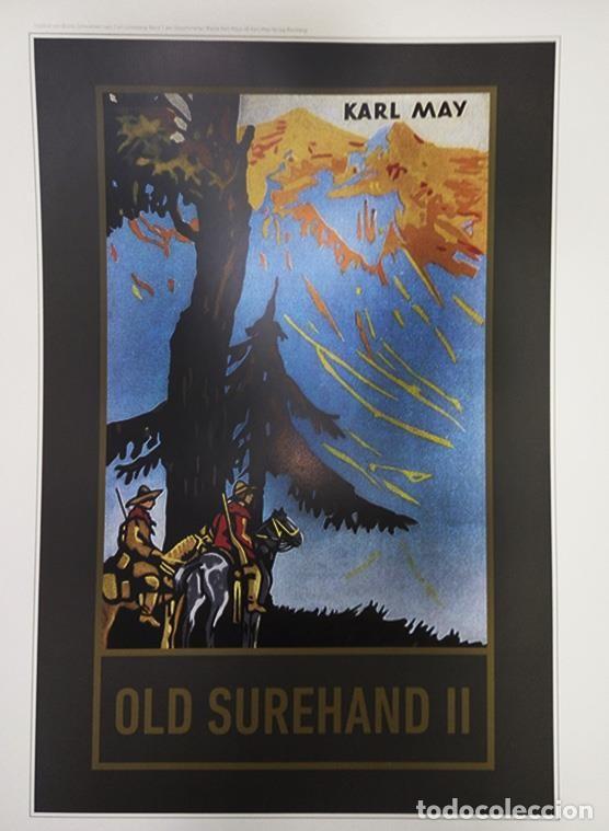 Postkarten: Lamina Karl May numero 09: formato 42 x 56 cm , para enmarcar - karl May