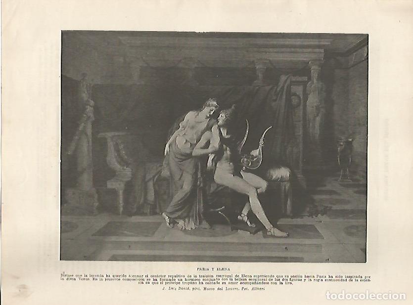 Postkarten: LAMINA 5126: Paris y Elena - Guillermo de Boladeres