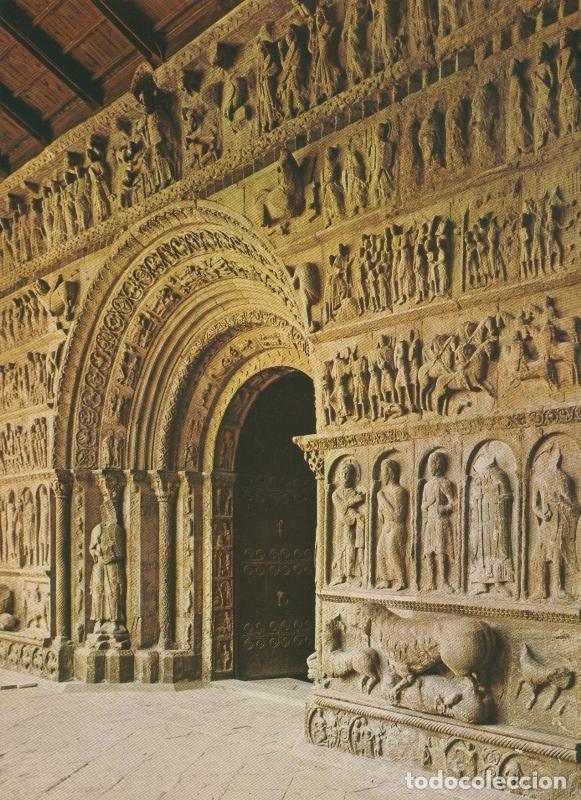 Postais: Portada Romanica de Ripoll en Gerona - Varios