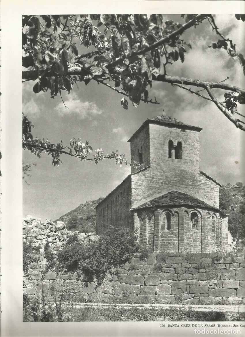 Postkarten: Lamina 0047: SANTA CRUZ DE LOS SEROS (Huesca). San Caprasio - Marcel Durliat