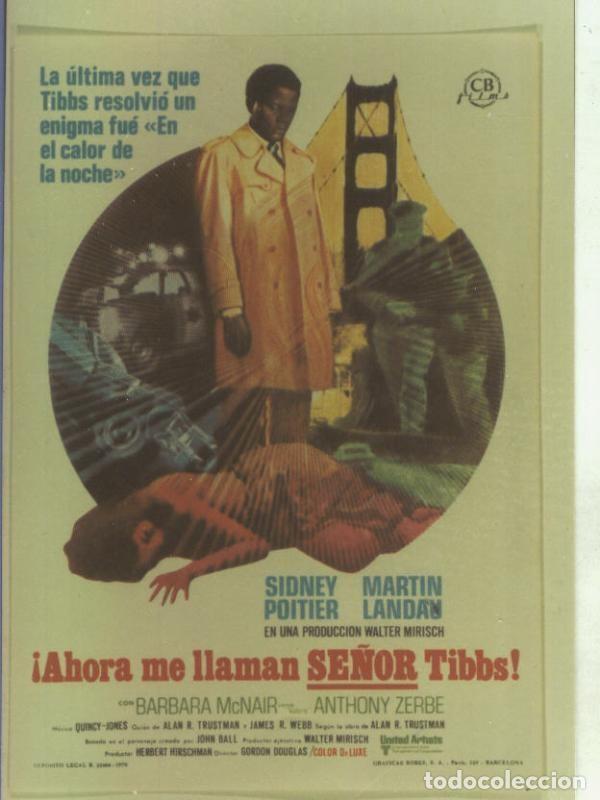 Postales: Foto cine 171: Ahora me llaman se&ntilde;or Tibbs (Sidney Poitier-Martin landau) - Varios