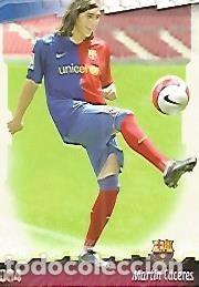 Cartoline: CROMO ALBUM LAS FICHAS DE LA LIGA: Barcelona: Martin Caceres - Varios