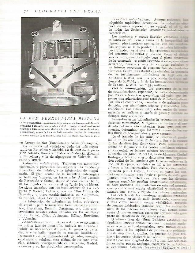 Postkarten: LAMINA 3071: ESPA&Ntilde;a. Automotor de RENFE - Ramon Otero Pedrayo
