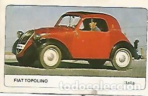 Postales: CROMO 386 ALBUM COCHES MOTOR 16: FIAT TOPOLINO - Varios
