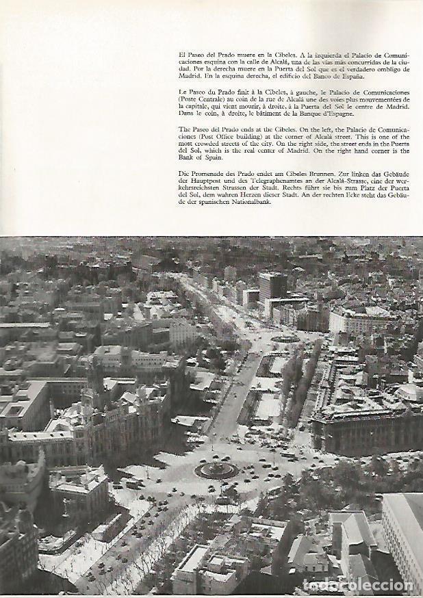 Cartes Postales: LAMINA 4881: MADRID PASEO DEL PRADO - Jaime Ministral Masia