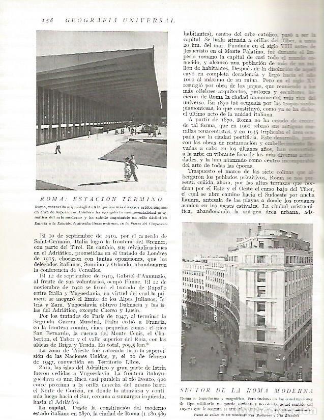 Postales: LAMINA 3120: ITALIA. Estacion Termini de Roma - Ramon Otero Pedrayo