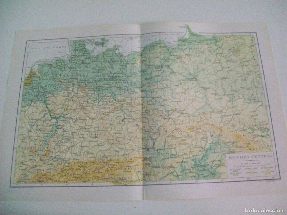 Postkarten: LAMINA 3154: MAPA DE EUROPA CENTRAL - Ramon Otero Pedrayo