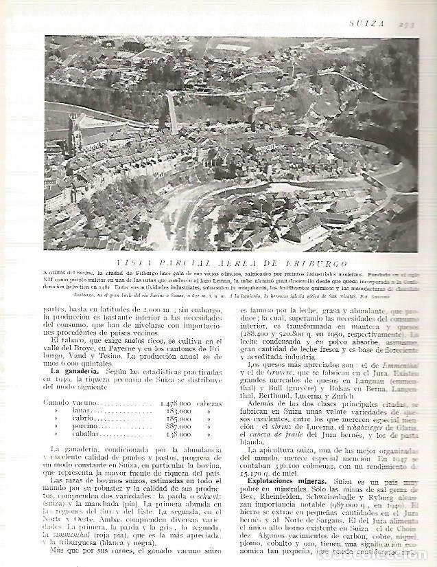 Postkarten: LAMINA 3184: SUIZA. Vista aerea de Friburgo - Ramon Otero Pedrayo