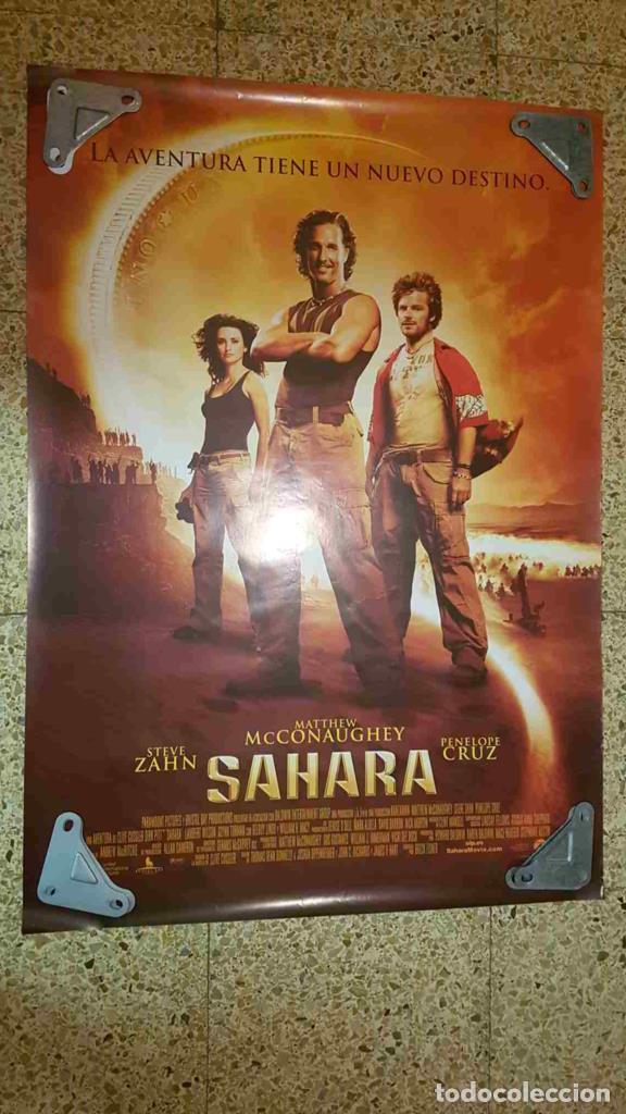 Postales: Poster de cine: Sahara con Steve Zahn, Penelope Cruz, Matthew McConaughey - Varios