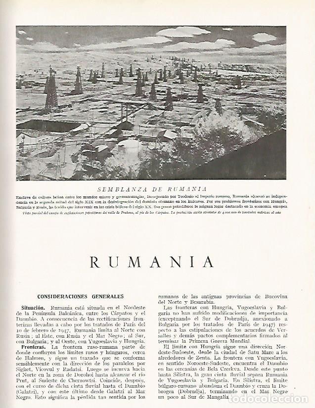 Postkarten: LAMINA 3218: RUMANIA. Vista parcial del valle de Prahova - Ramon Otero Pedrayo