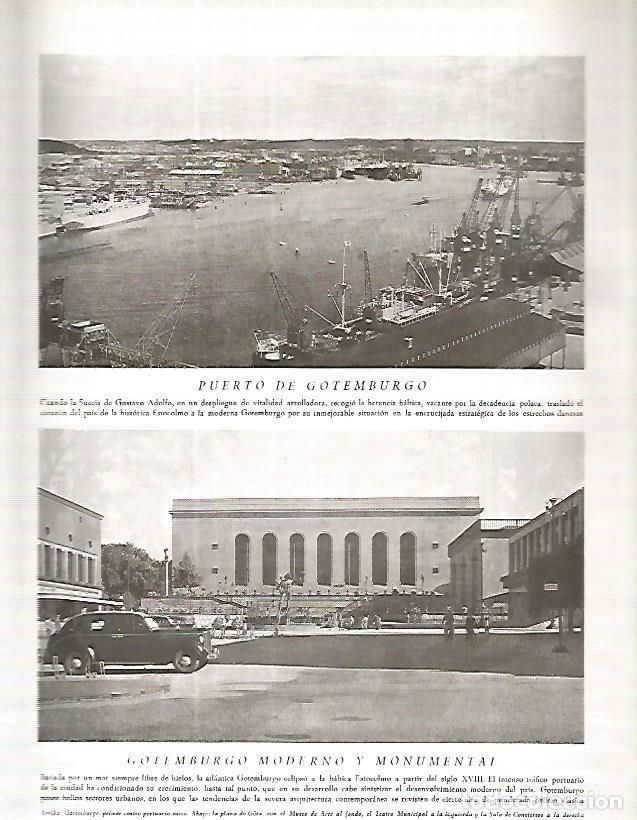 Postkarten: LAMINA 3252: SUECIA. Puerto de Gotemburgo. - Ramon Otero Pedrayo