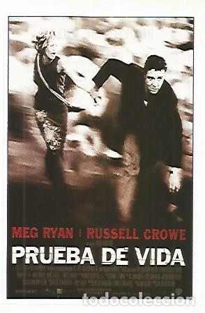 Postales: CROMO CINE 1889: PRUEBA DE VIDA - Varios