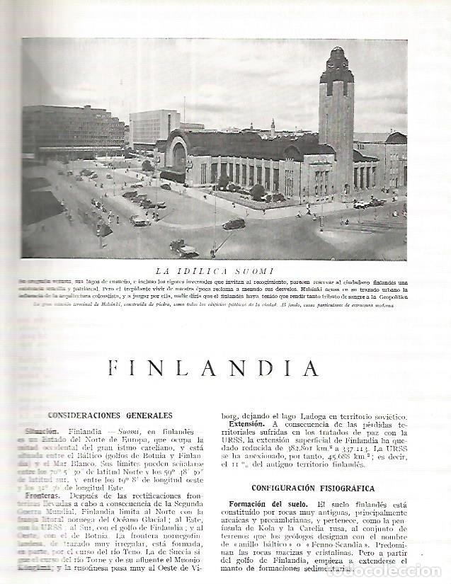 Postales: LAMINA 3259: FINLANDIA. Suomi - Ramon Otero Pedrayo