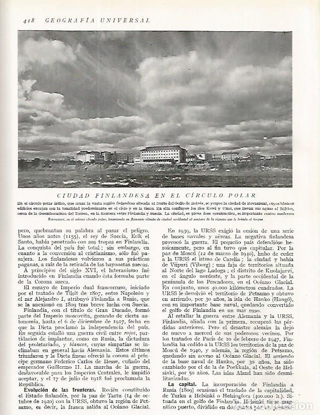 Cartoline: LAMINA 3264: FINLANDIA. Rovaniemi - Ramon Otero Pedrayo