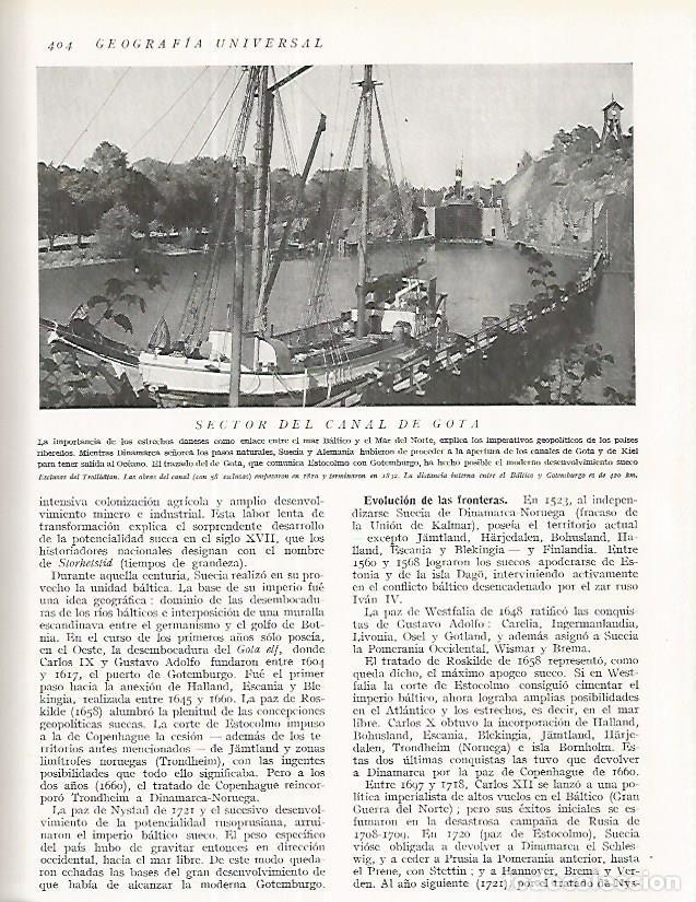 Postkarten: LAMINA 3256: SUECIA. Canal de Gota - Ramon Otero Pedrayo