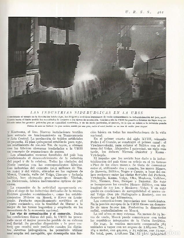 Cartoline: LAMINA 3285: URSS. Fabrica de acero en Stalinsk - Ramon Otero Pedrayo