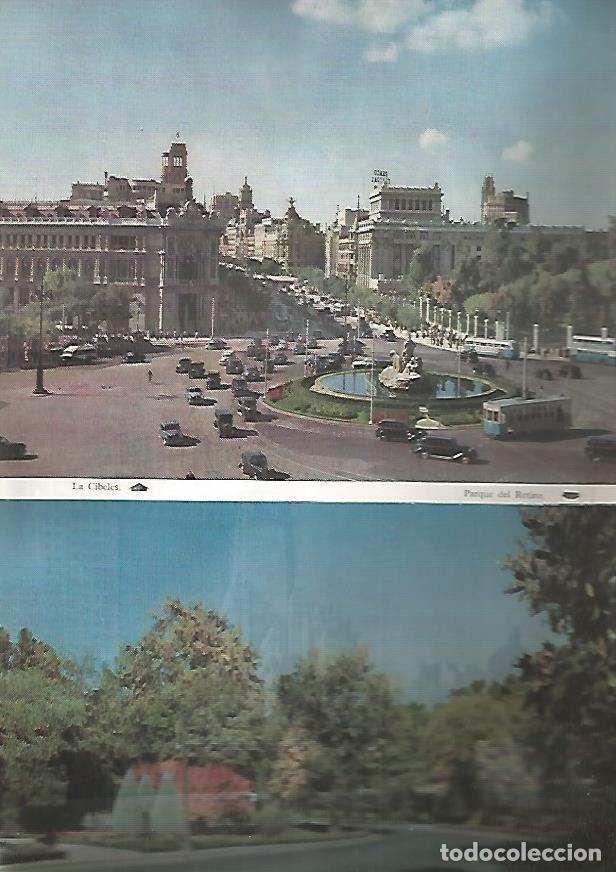 Postcards: LAMINA 4878: MADRID LA CIBELES Y PARQUE DEL RETIRO - Jaime Ministral Masia