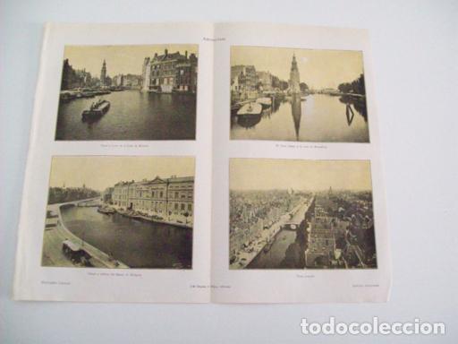 Postkarten: LAMINA ESPASA 5541: Vistas panoramicas de Amsterdam - Varios Autores