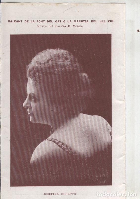 Postales: Baixant de la Font del Gat o La Marieta del Ull Viu: Josefina Bugatto - Varios