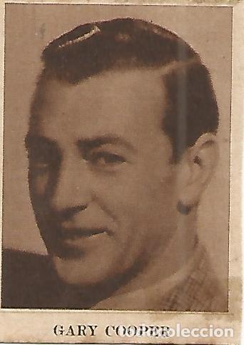 Postales: CROMO 031: GARY COOPER - Varios - Foto 1