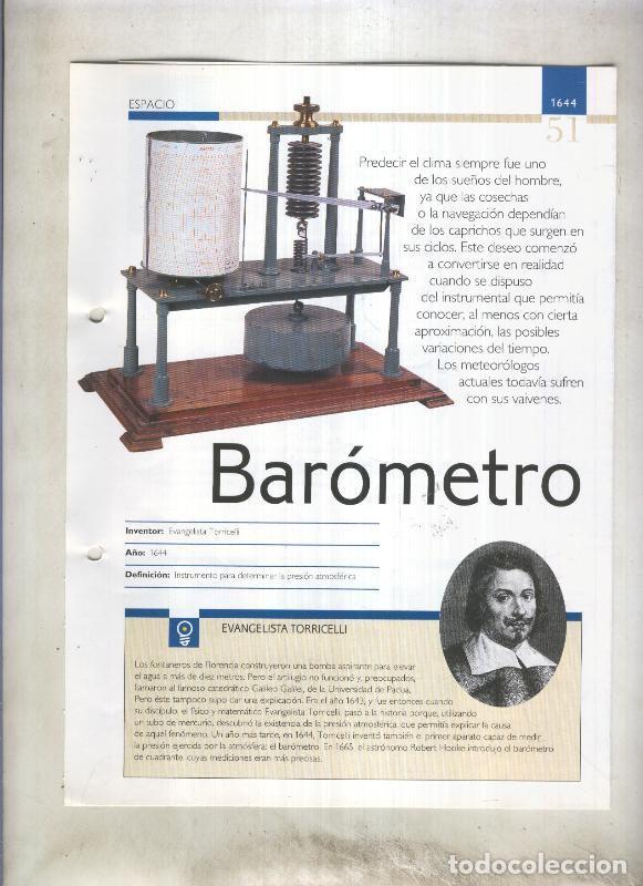 Postales: Barometro: son 4 paginas y - varios - Foto 1