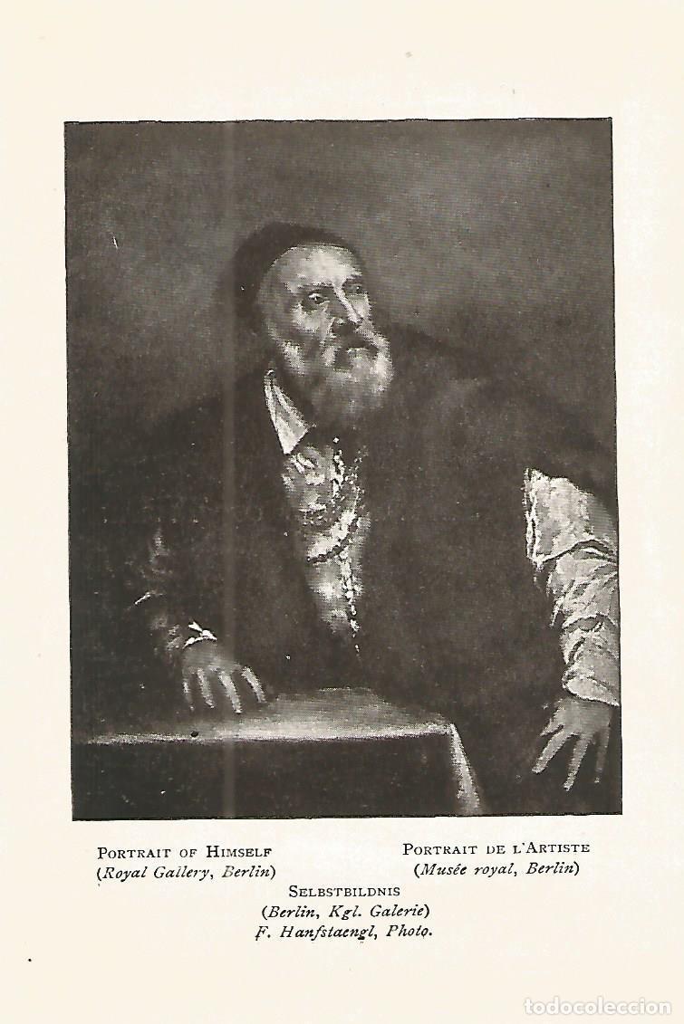 Postkarten: Lamina 251: TIZIANO. Autorretrato - Varios