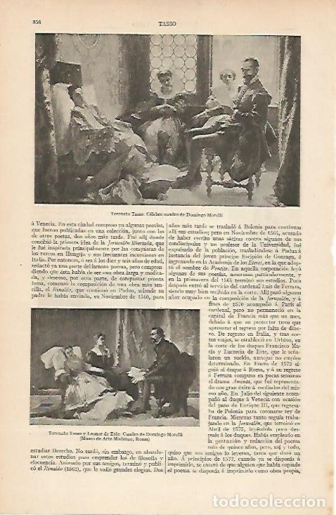 Cartoline: LAMINA ESPASA 5764: Torcuato Tasso - Varios Autores