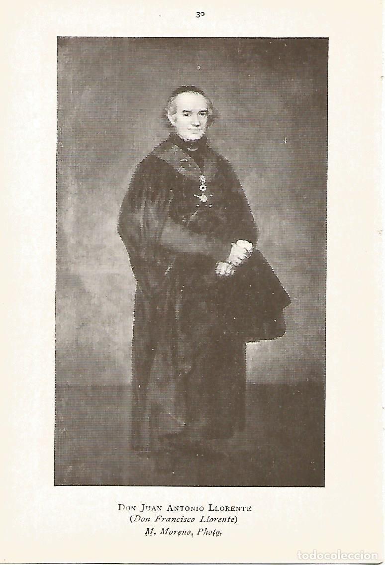 Postcards: Lamina 689: GOYA. Don Juan Antonio Llorente - Varios