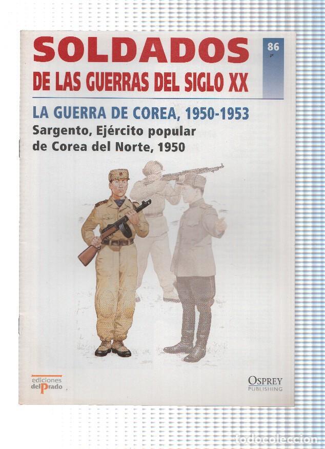 Cartes Postales: Soldados de las Guerras del Siglo XX, Numero 86: LA GUERRA DE COREA, 1950-1953 - Osprey Publishing