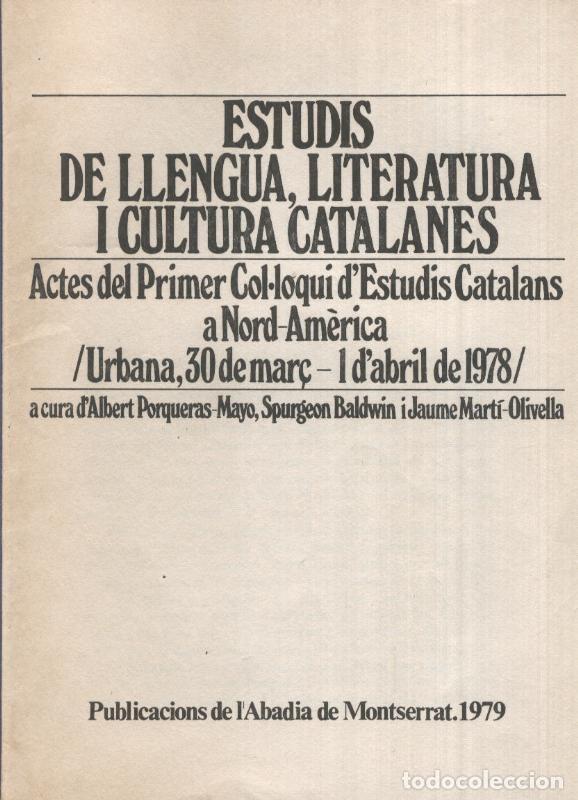 Cartes Postales: Estudis de Llengua, Literatura i cultura catalanes - Varios