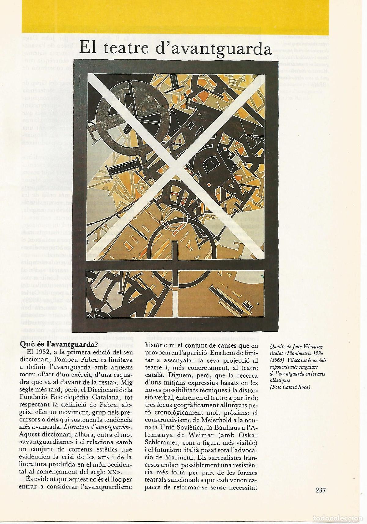 Cartes Postales: FASCICULO 0023: EL TEATRE D AVANTGUARDA - Enric Sull&agrave;