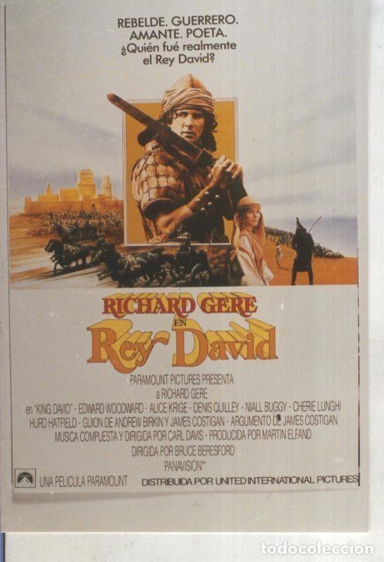 Postkarten: Foto cine 479: Rey David (Richard Gere) - Varios