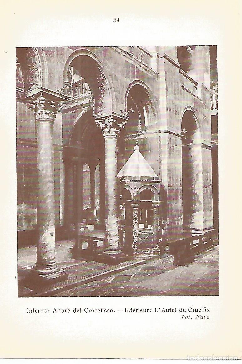 Postais: Lamina 176: VENEZIA. Basilica de San Marcos: Altar del Crucifijo - Varios