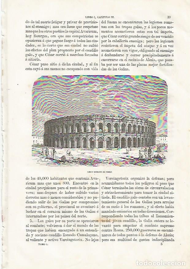 Cartes Postales: LAMINA 3322: Circo romano de Nimes - Varios
