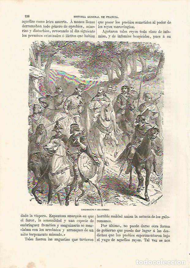 Cartoline: LAMINA 3363: Carlomagno y sus condes - Varios