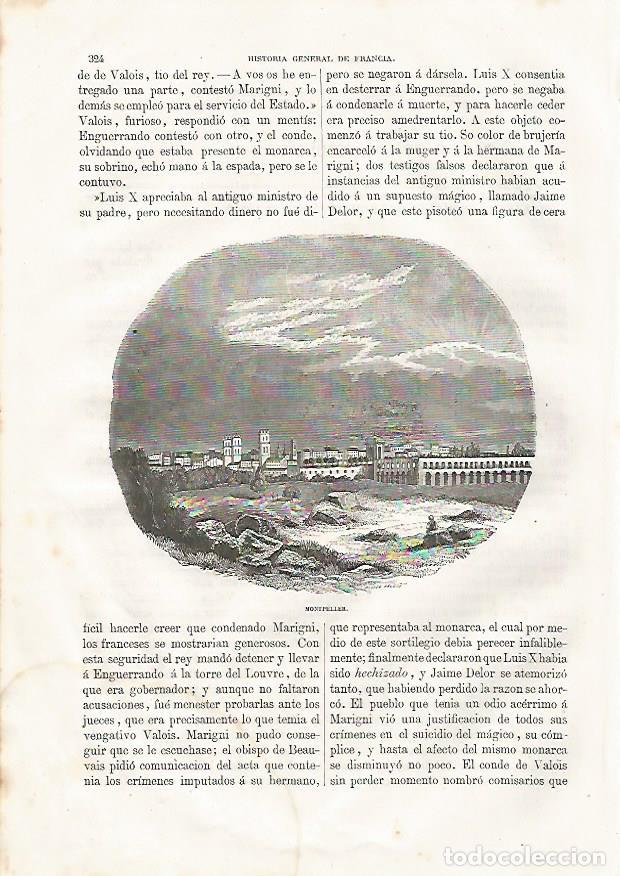 Postais: LAMINA 3457: Montpellier - Varios