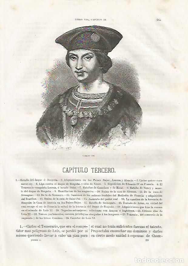 Cartoline: LAMINA 3516: Carlos VIII - Varios