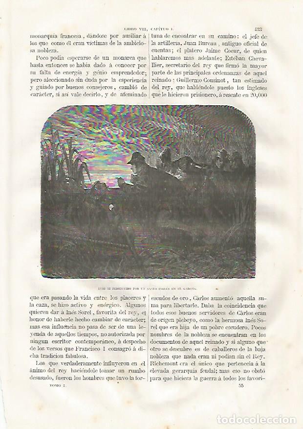 Postkarten: LAMINA 3503: Luis XI perseguido en Gabona - Varios