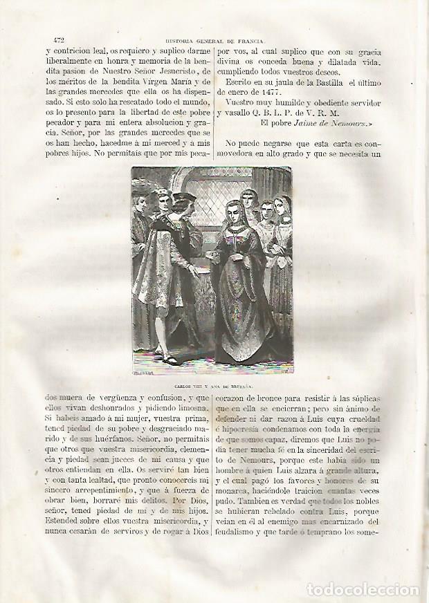 Cartoline: LAMINA 3518: Carlos VIII y Ana de Breta&ntilde;a - Varios