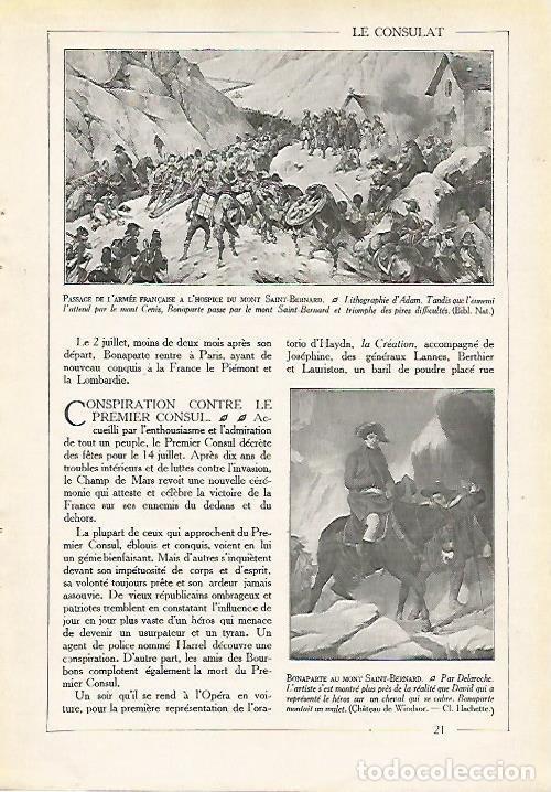 Postkarten: LAMINA 3995: BONAPARTE EN EL MONTE SAINT BERNARD - Varios