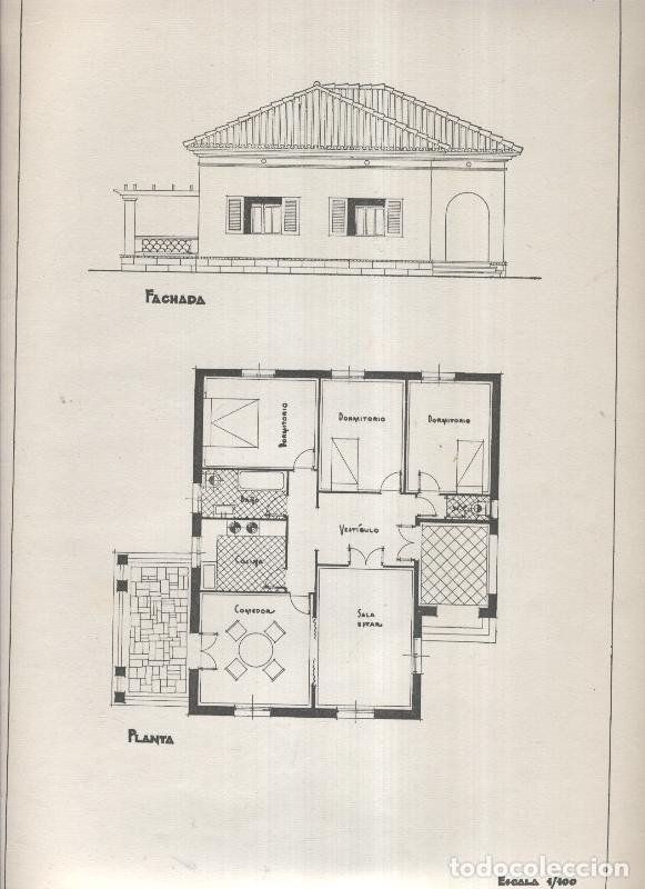 Cartes Postales: Planos modernos de Villas y Chalets modelo numero 05 - Varios