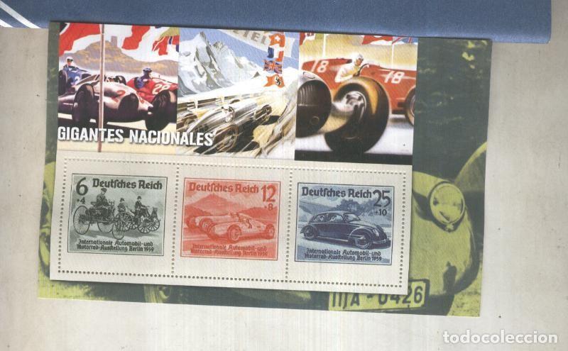 Cartes Postales: Sellos del mundo modelo 01: Gigantes nacionales - varios